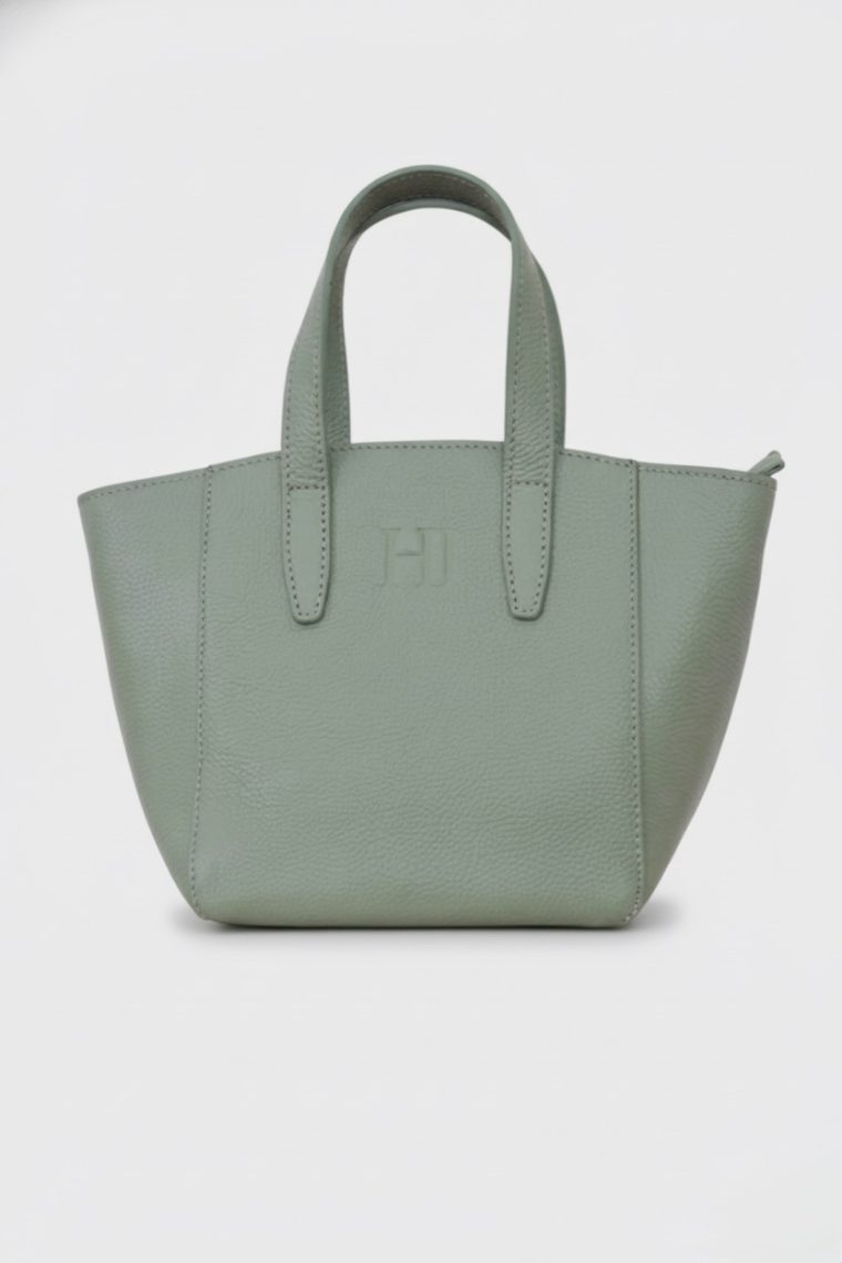 Sage | Svijetlo zelena kožna torba