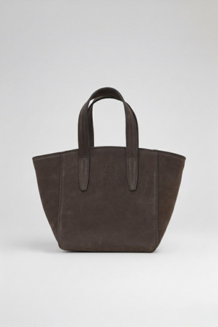 Sage | Smeđa brušena koža