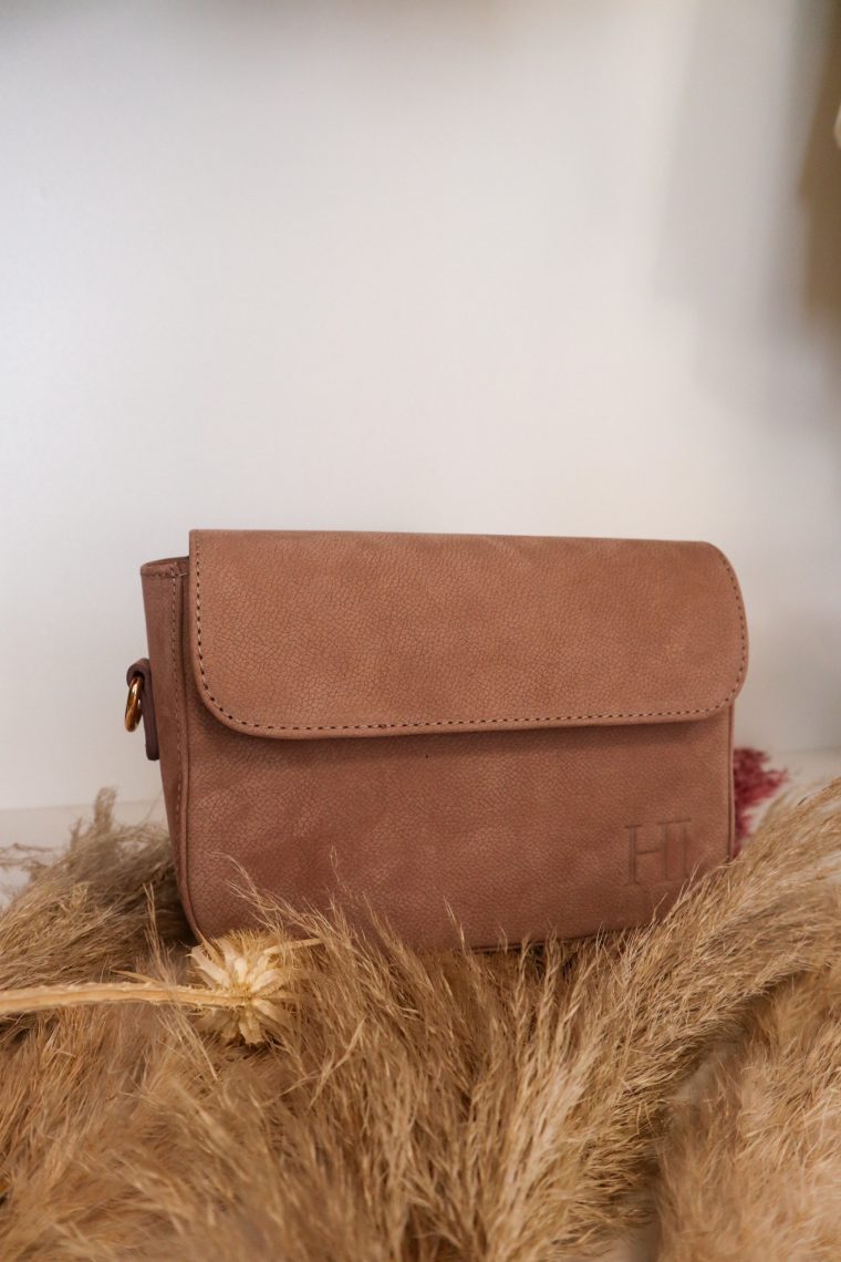 Maryam-Mauve brušena koža