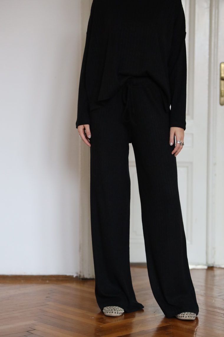 Coco set hlače-Crna