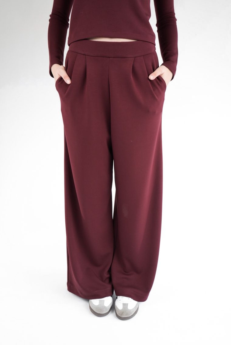 Tillie hlače - Bordo