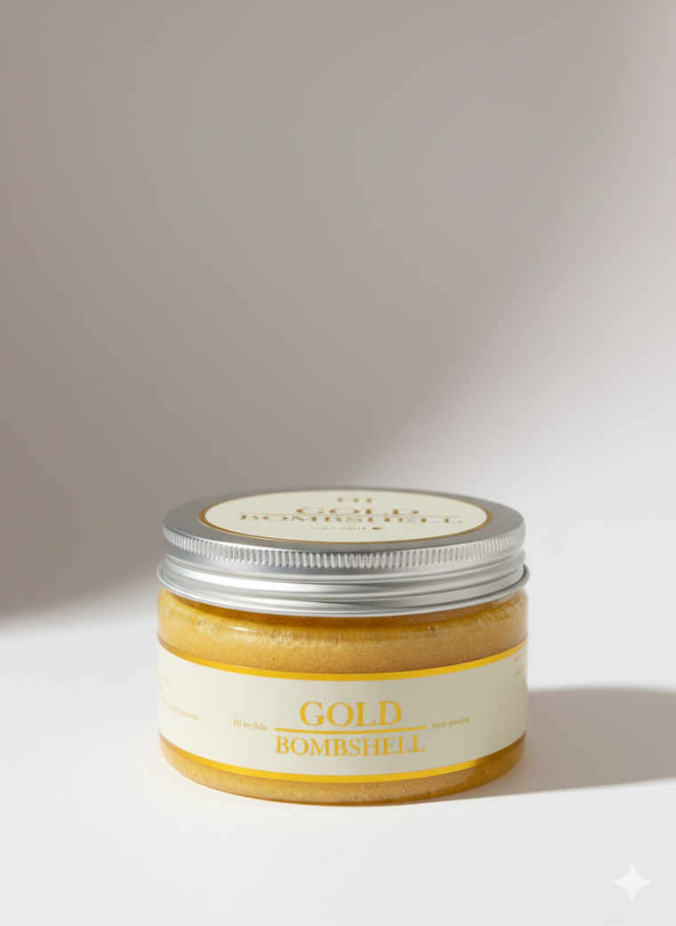 Gold bombshell piling za tijelo