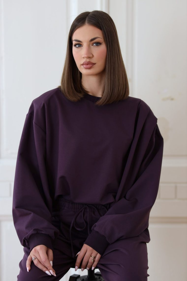 Tailored majica- Ljubičasta