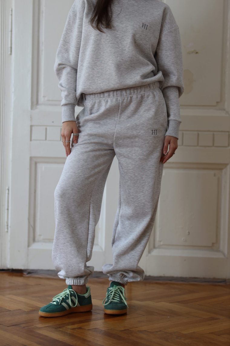 HI termo trenerka donji dio uska nogavica -Siva