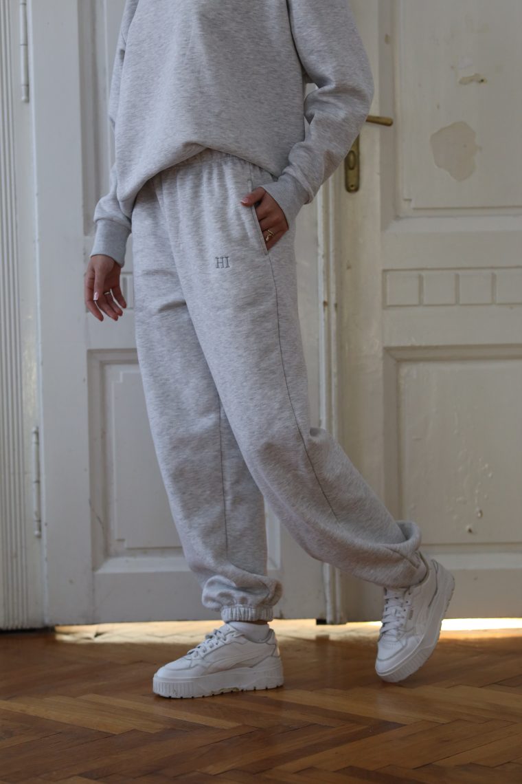 HI termo trenerka donji dio uska nogavica -Siva