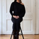 Bianca premium haljina - Crna