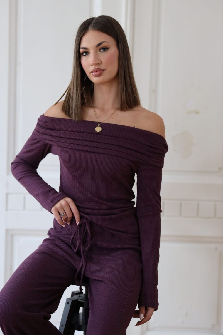 Amelia hlače-Ljubičasta