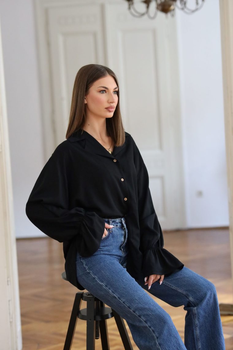 Pirat košulja - Crna