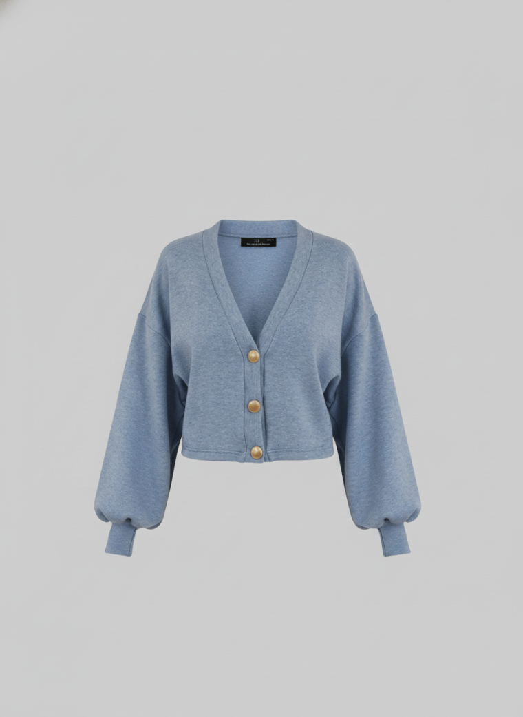 Cozy džemper - Plava