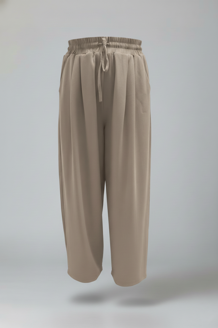 Hlače Dalia ease- Bež