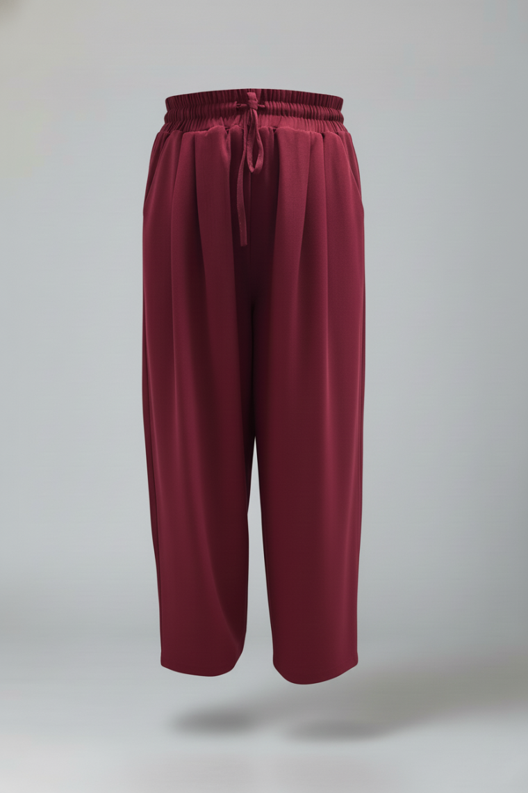 Hlače Dalia ease- Bordo