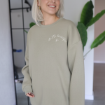 Over over duks bez kapuljače - Maslinasto zelena