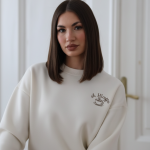 Over over duks bez kapuljače - Bijela kafa