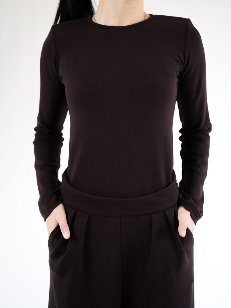 Tillie majica - Smeđa