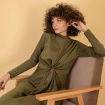 Ilma haljina -Maslinasto zelena