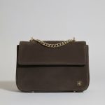 Torba Halima -Smeđa brušena koža