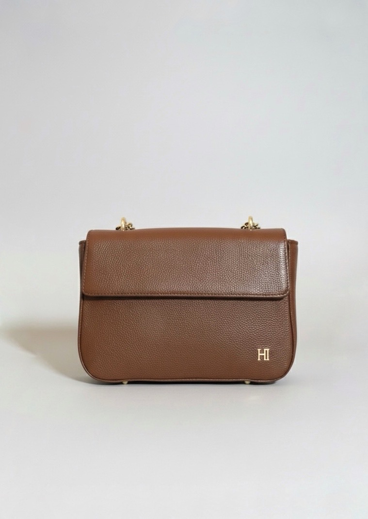 Torba Halima -Smeđa kožna