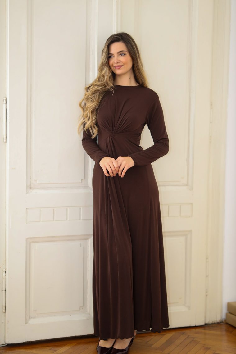 Katie haljina - Smeđa