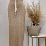 Coco knit suknja- Bež
