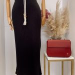 Coco knit suknja- Crna