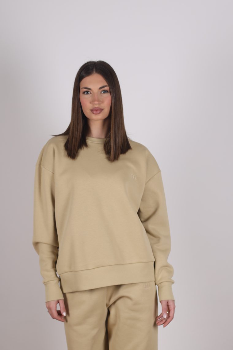 HI termo trenerka gornji dio bez kapuljače - Mustard