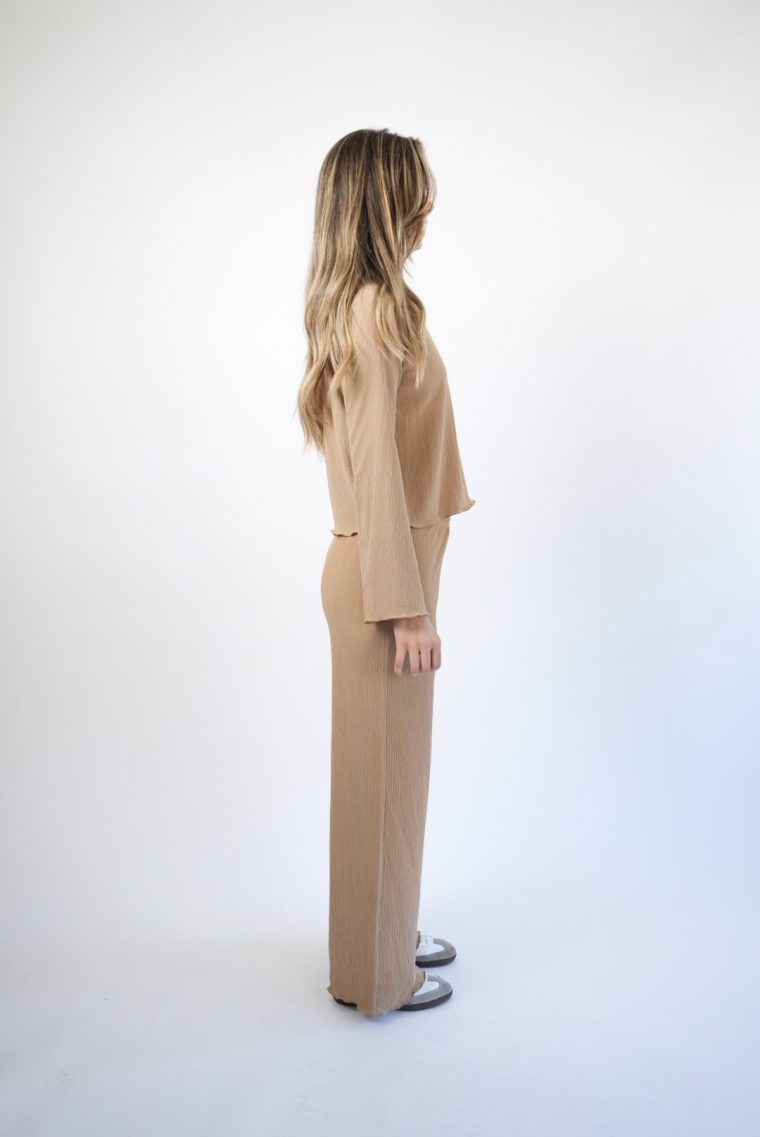 Neira hlače-Tamno bež